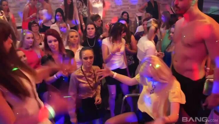 Cum Fest at Orgy: Big Tits, Brunettes, and Blondes Unite