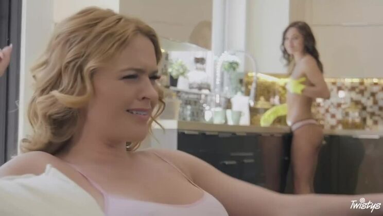 Big Ass Maid and MILF Get Dirty