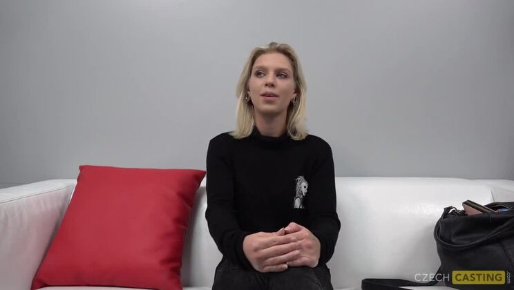 European Casting with Czech Blonde Vendy