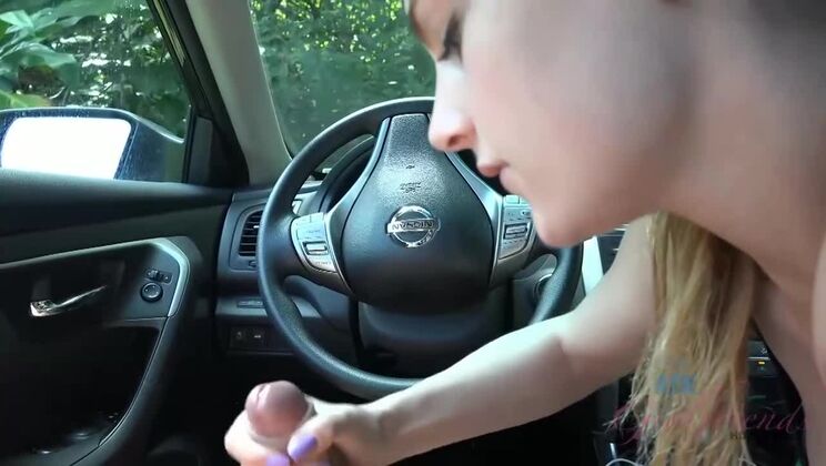 Sydney Cole Blows You in the Beach Car