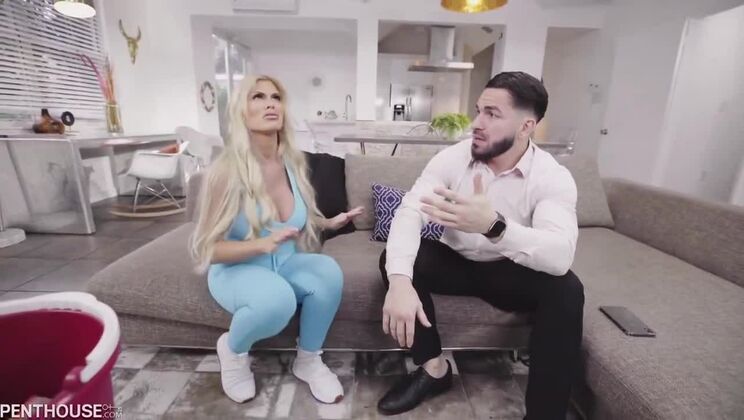 [PentHouse] - Casca Akashova: Overtime for the Big Tits Maid