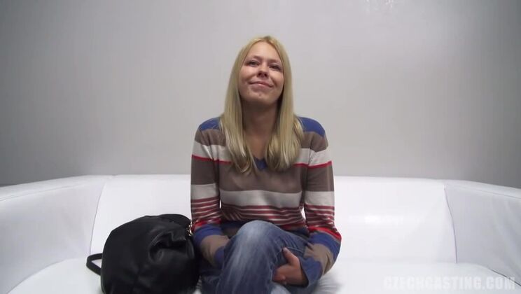 Czech Blonde Girl: Pavla's Tease