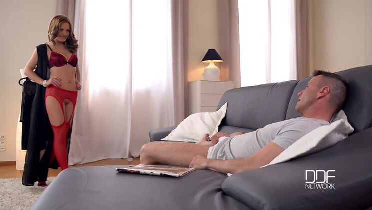 Handjob and Foot Fetish with Dominica Phoenix