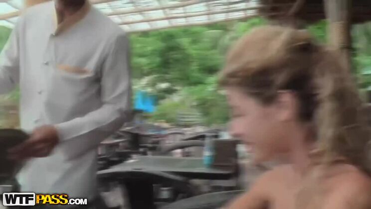 Asian amateur porn - Victoria Tiffani's beach bang