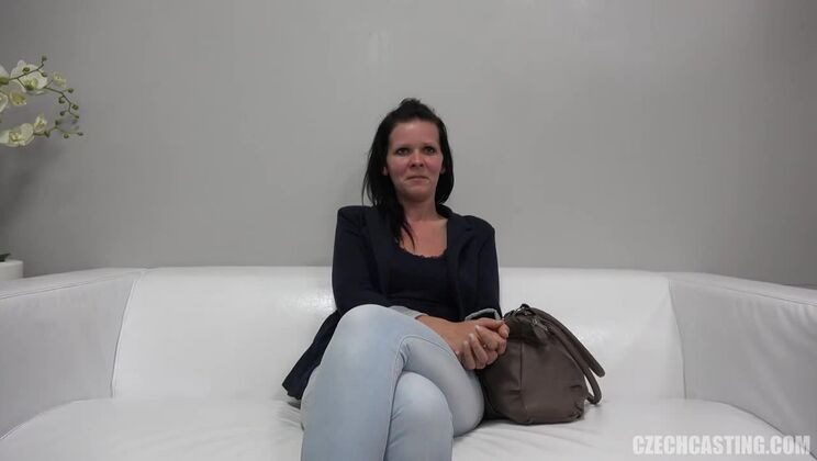 European Brunette Girl Petra