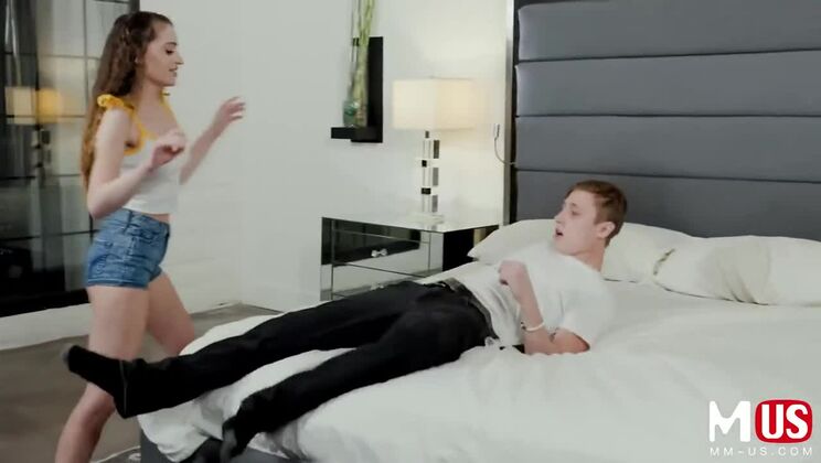 Brunette, Hairy, and Tattooed Facial