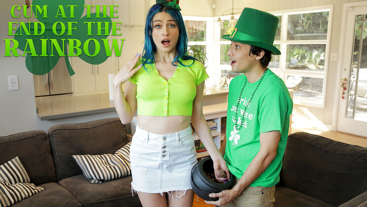 Stepsister Fucked in the Couple's POV Scene