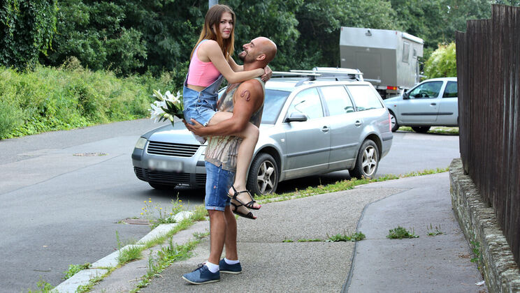 Ginger Fox's Cum Swallowing Skills