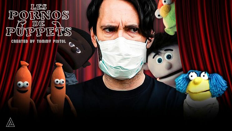 Pussy Licking and Cum on Tits: A Puppet's Delight