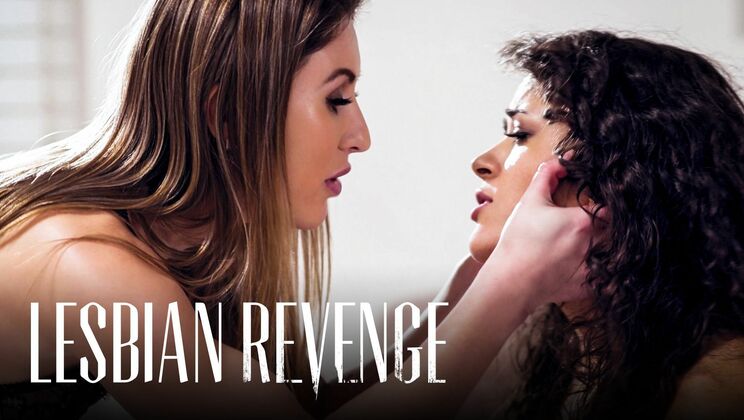 Lesbian Cheating Game with Rough Sex and Strap-on Play