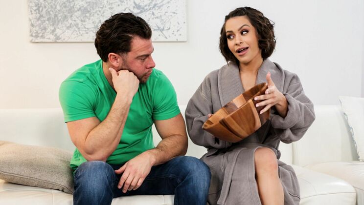 Nicole Aria Gets Deepthroat Training