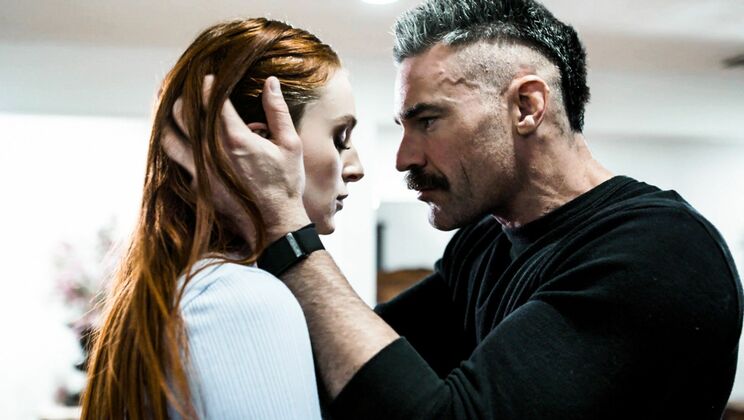 Teen Redhead Cheats with Older Man