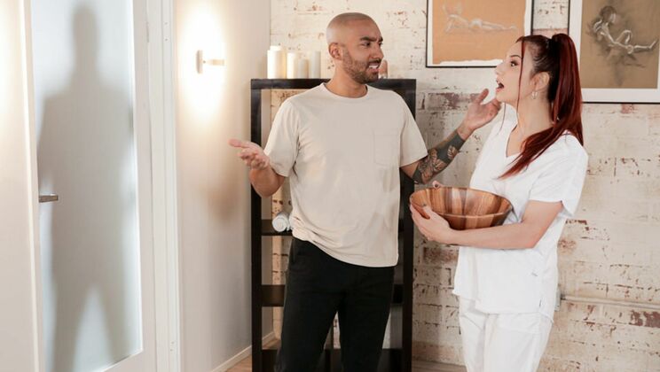 Deepthroat Action with April Snow