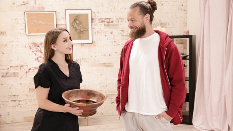 Thanks For Your Effort: Big Cock, Natural Tits Action