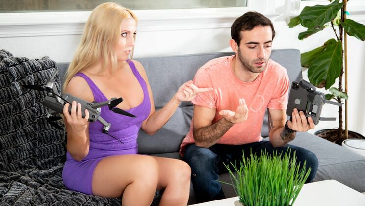 Jake Adams Scores with Hot Neighbor Christie Stevens