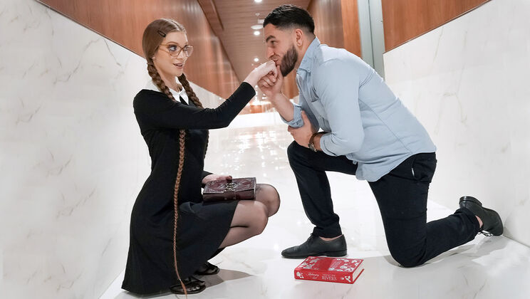 Sultry Studious Woman