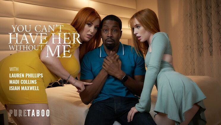 Interracial Stepdaughter Threesome: You Can't Have Her Without Me