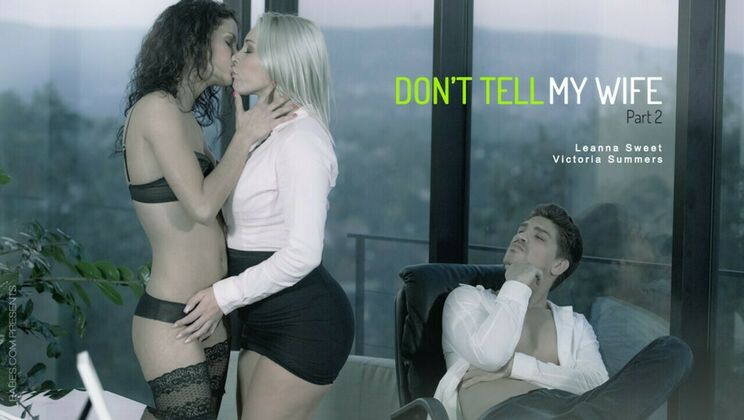 Hot Couple + Busty Brunette - Secret Outdoor Sex