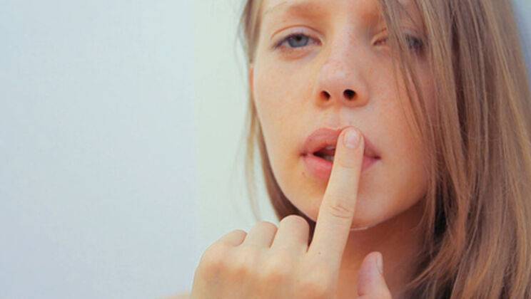 Lonely Licking Herself