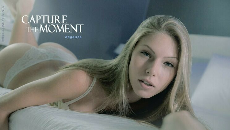 Solo Blonde Babe Fucks Herself