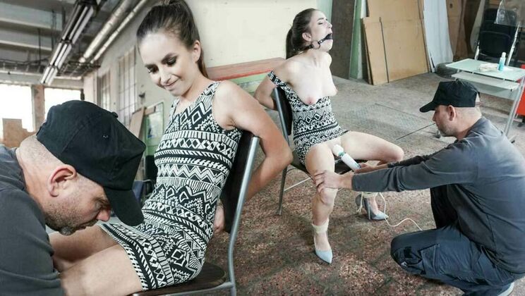 BDSM Blowjob and Restraints