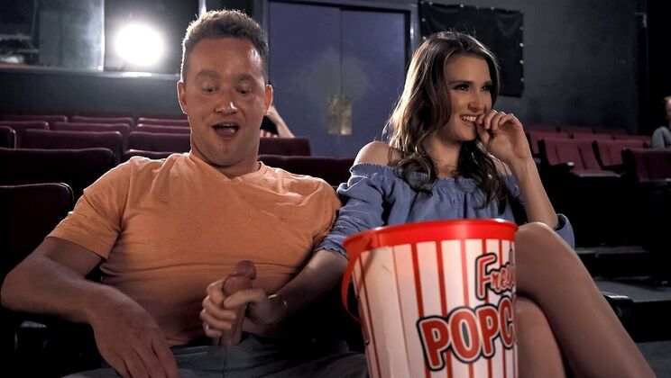 Public Blowjob and Facial with Big Cock