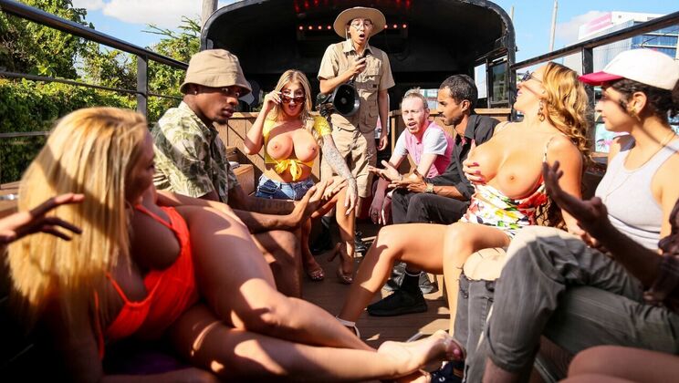 [Brazzers] - Pierced and Ready Tour Guide - Richelle Ryan - Mellanie Monroe - Lolly Dames - Damion Dayski - Diego Perez