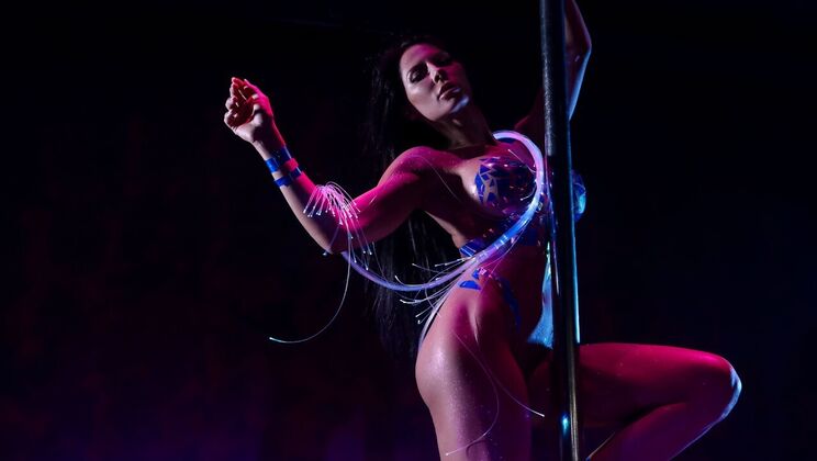 Facial Cumshot on Madison Ivy's Tattooed Face