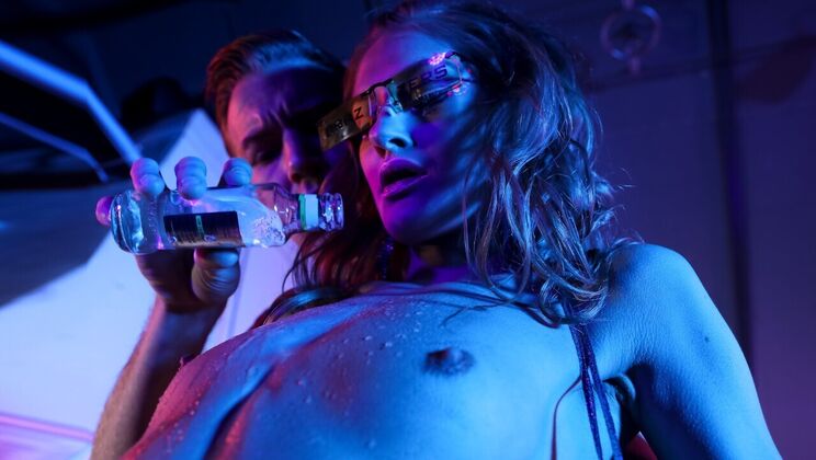 Hungarian Hottie Takes Big Cock