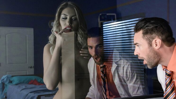 August Ames & Charles Dera - Pussy Fever Blowjob & Facial