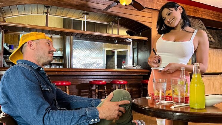 Hard Sex with Tattooed Brunette