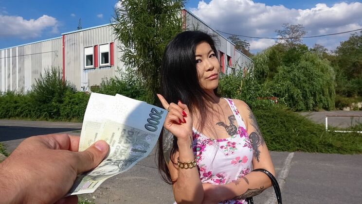 Asian Loves Girthy Cock in POV Scene