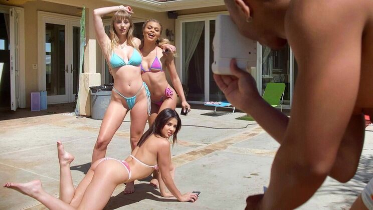 Facial Fun with Big Tits on DTF