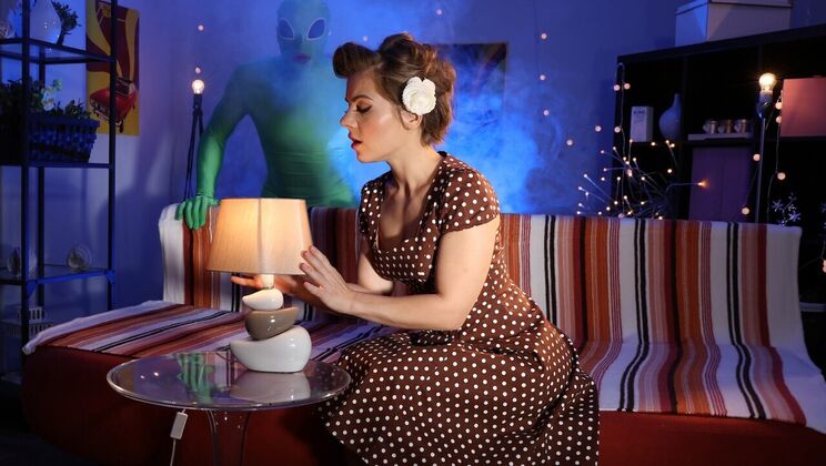 Reverse Cowgirl Action on Halloween Night