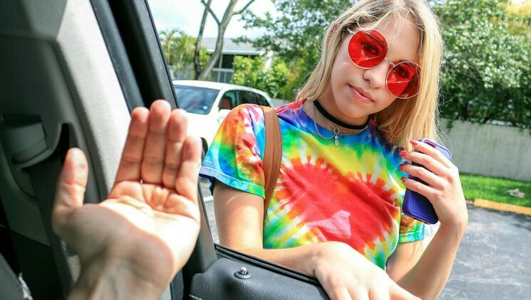 Tattooed Blonde Fucked in Cowgirl