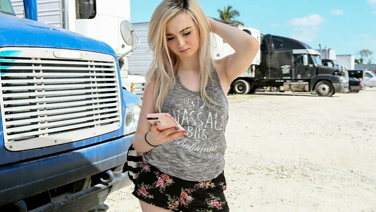 Blonde Teen Rides Jesse Black