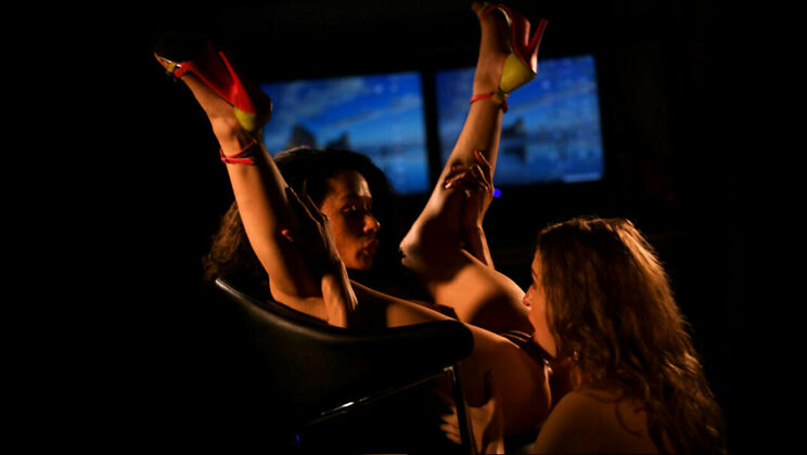 Unusual Business Meeting Turns Hot