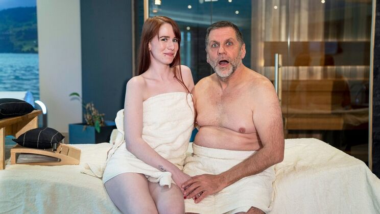 Redhead Isabella Gets Intimate Massage