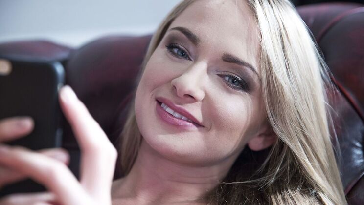 Young Blonde Ivana and Old Man Sex