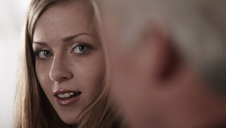 Abigail Johnson's Natural Tits and Striptease