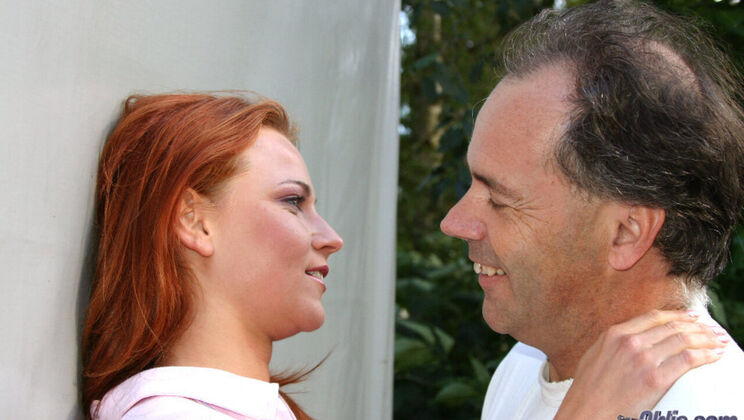 Jasmina's Deepthroat Skills in a Parking Lot