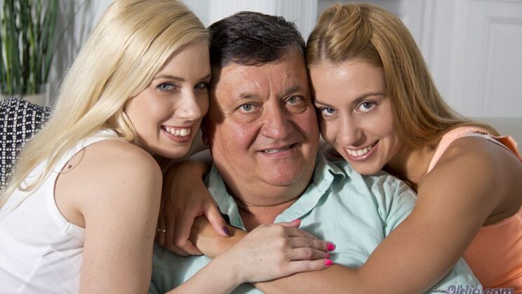 Young and Old Share a Threesome Delight