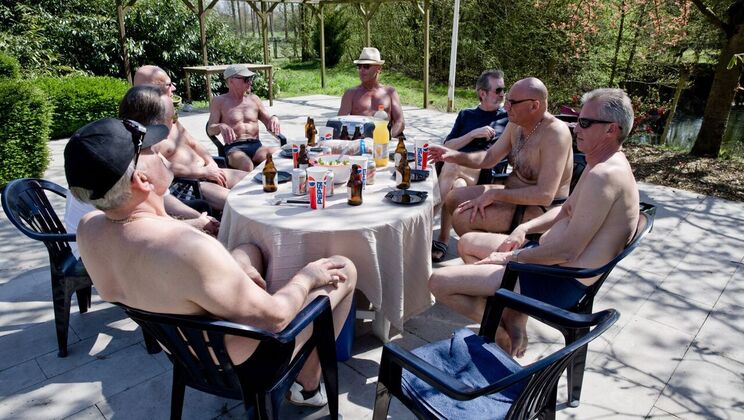 Gangbang Outdoor Sex Party