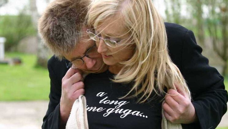 Set Her Blonde Hair Ablaze