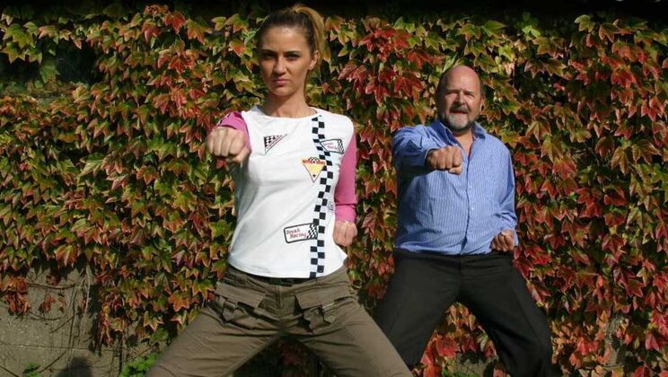 Outdoor Taekwondo Sex with Blonde Eugene