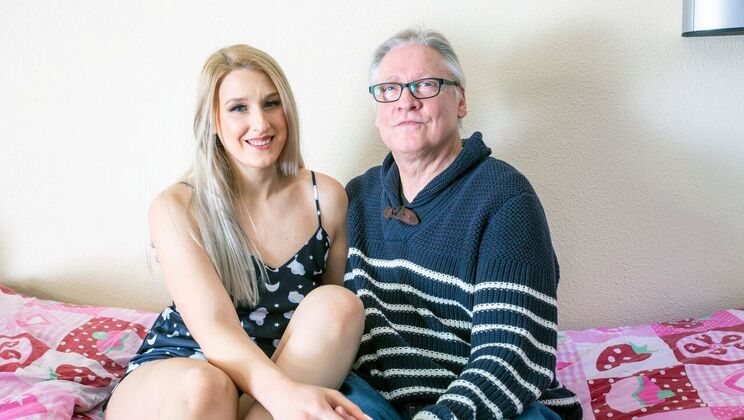 Deepthroat with a Blonde Teacher