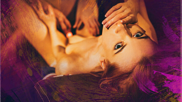 Blonde Julia Rain and Maxmilian Dior's Vibrator Fun