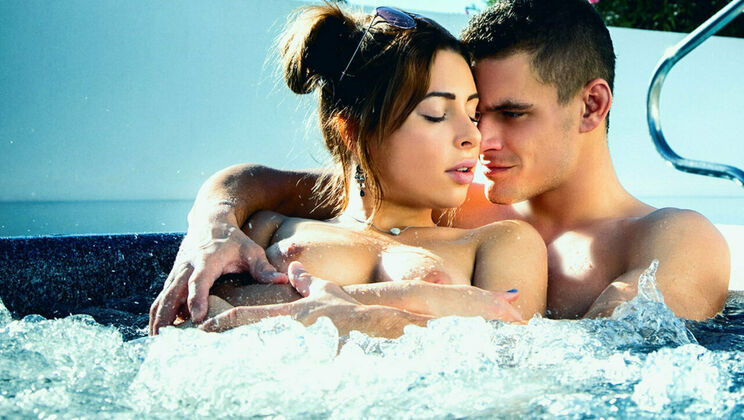 Russian Delight in the Jacuzzi