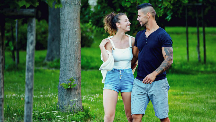 Emylia Argan's Bad Day Outdoor Sex