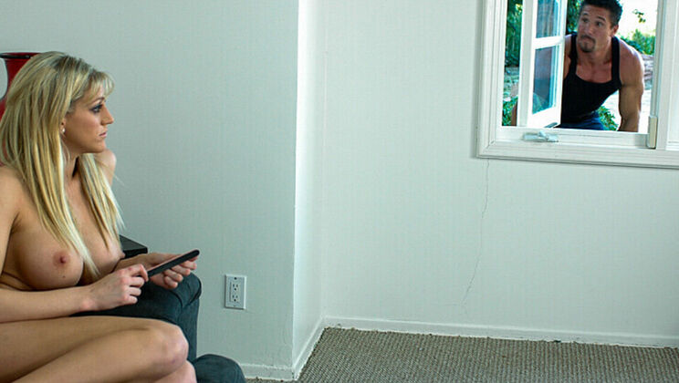 Bubble Butt Eve Laurence Gets Fucked by Peeping Tom